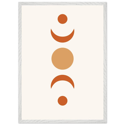 Desert Landscape | Boho Moon - Vibrantwalls