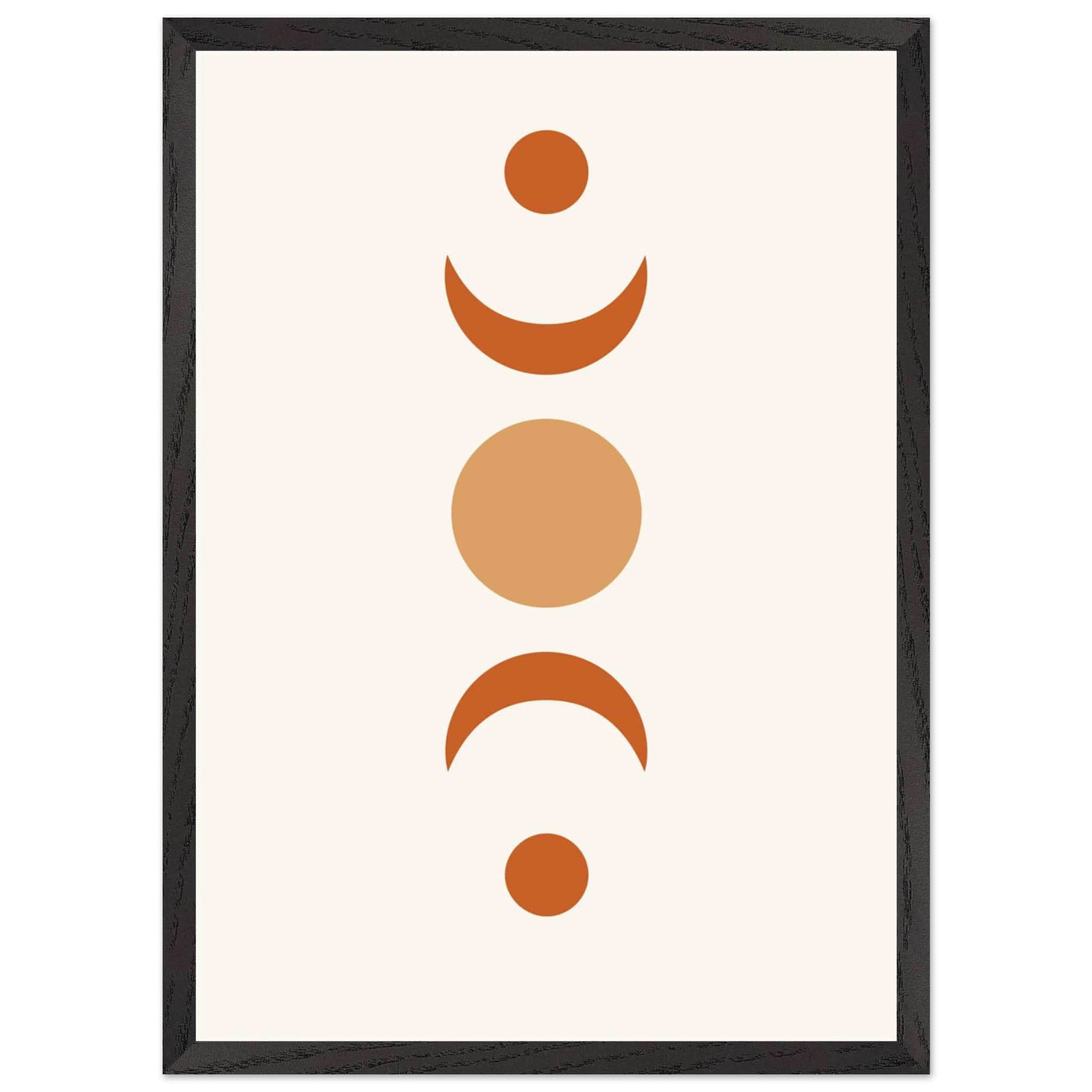 Desert Landscape | Boho Moon - Vibrantwalls