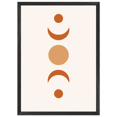 Desert Landscape | Boho Moon - Vibrantwalls