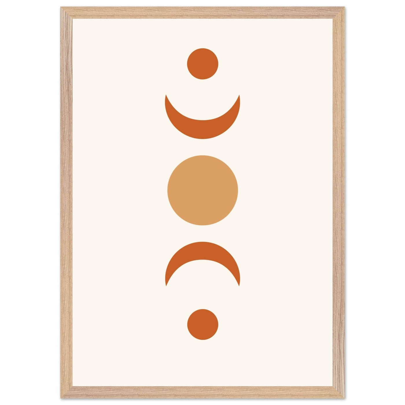 Desert Landscape | Boho Moon - Vibrantwalls