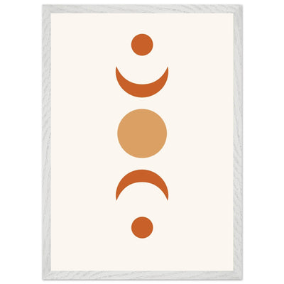 Desert Landscape | Boho Moon - Vibrantwalls