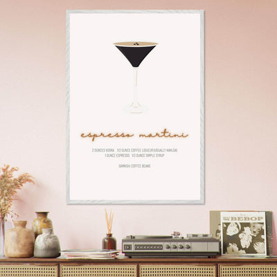 Espresso Martini Cocktail Recipe - Vibrantwalls