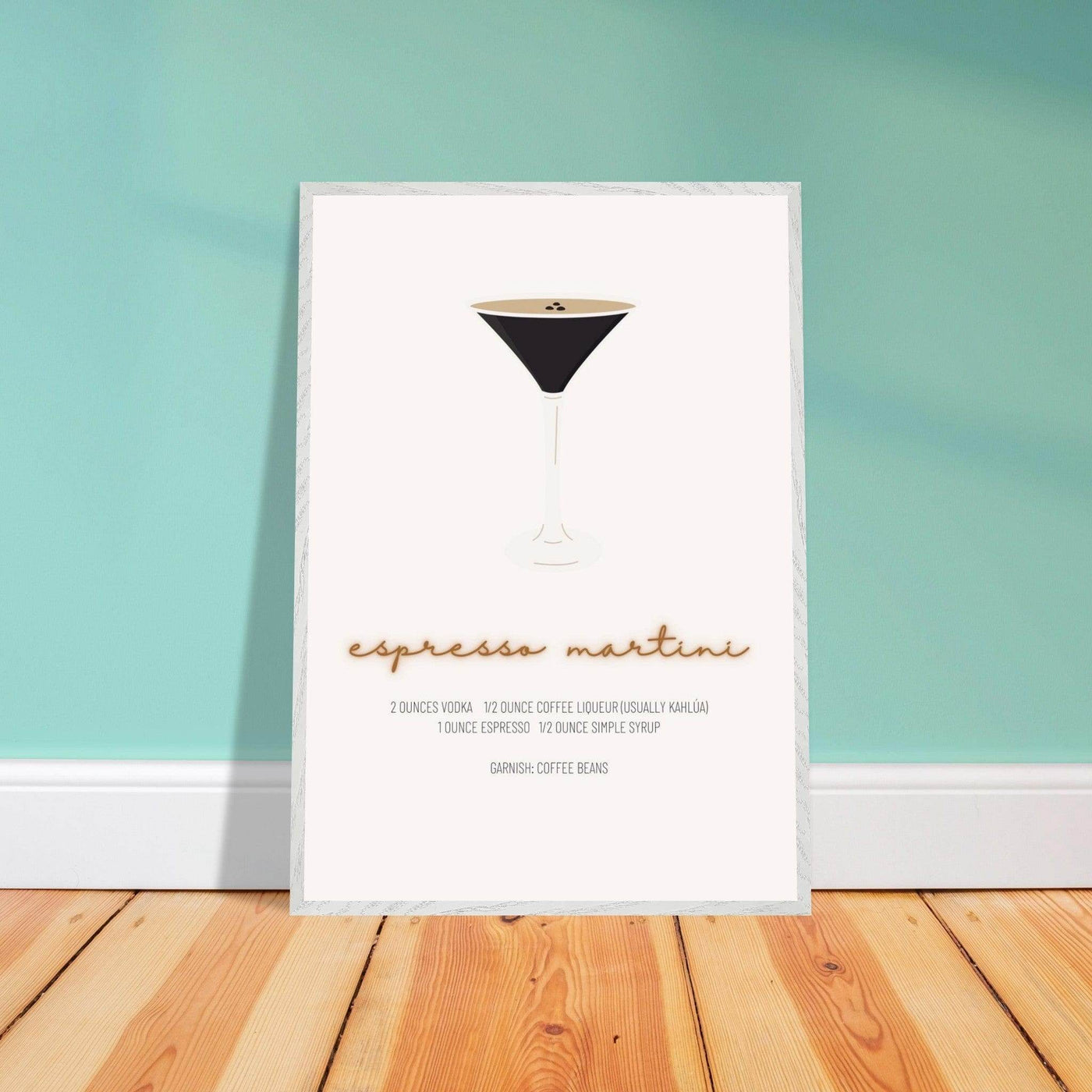 Espresso Martini Cocktail Recipe - Vibrantwalls
