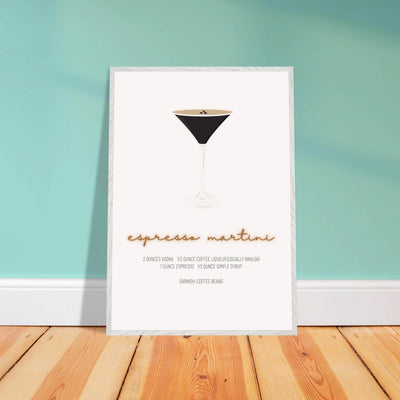 Espresso Martini Cocktail Recipe - Vibrantwalls