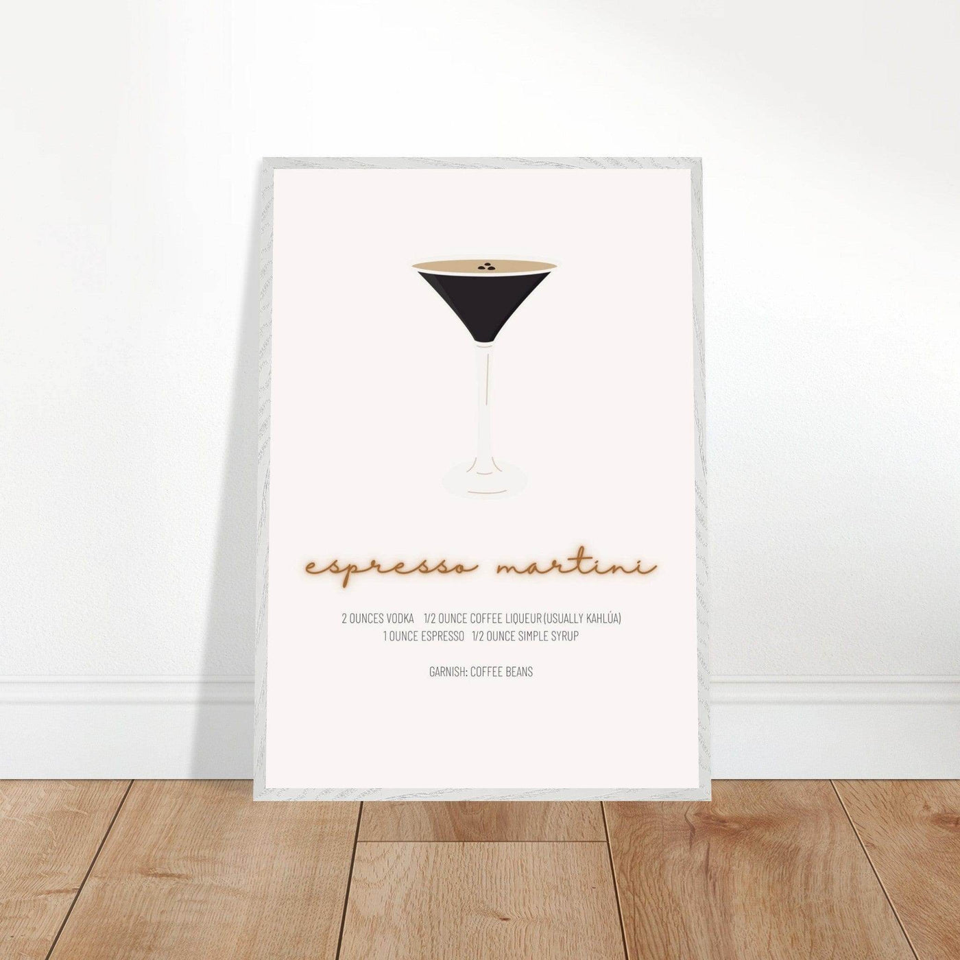 Espresso Martini Cocktail Recipe - Vibrantwalls