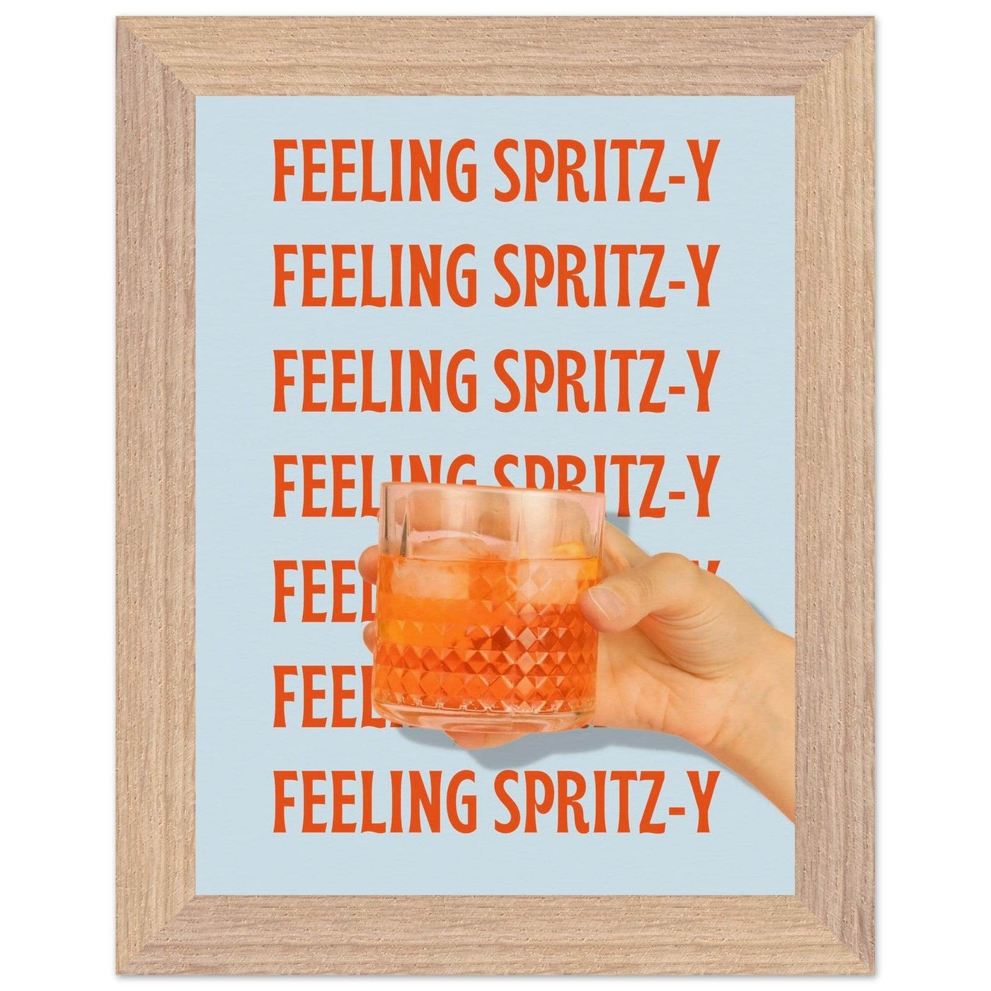 Feeling Spritz-y Fun Bar Quote - Vibrantwalls