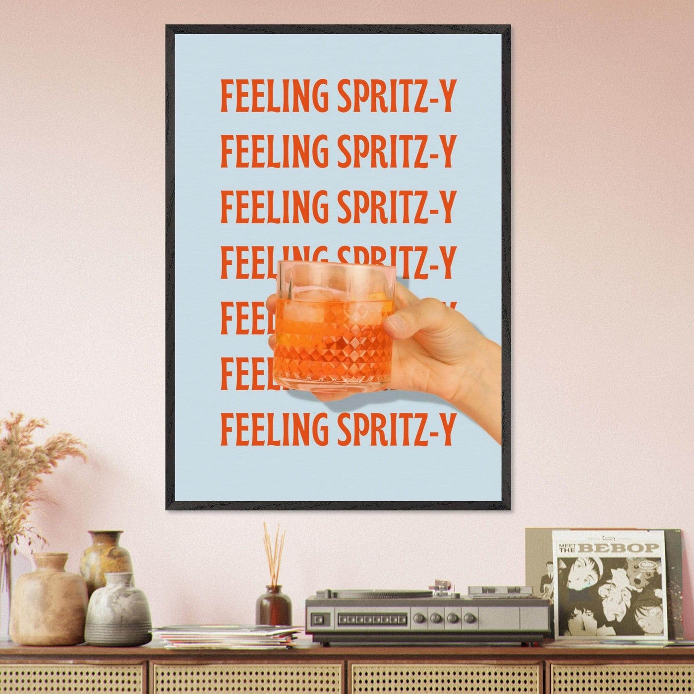 Feeling Spritz-y Fun Bar Quote - Vibrantwalls