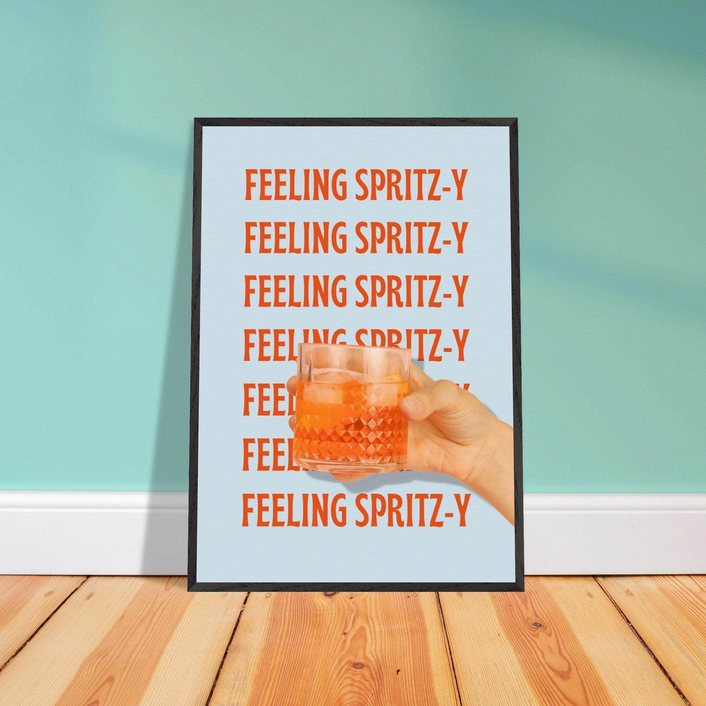 Feeling Spritz-y Fun Bar Quote - Vibrantwalls