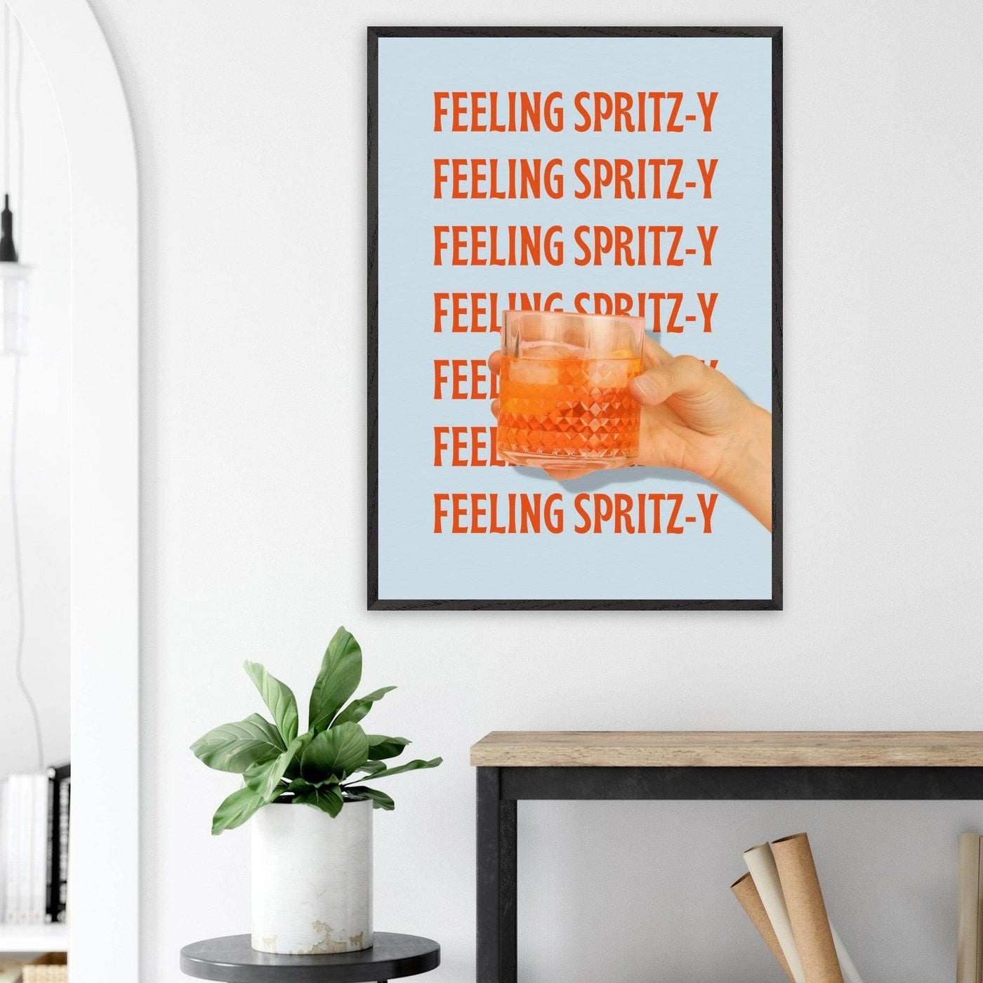 Feeling Spritz-y Fun Bar Quote - Vibrantwalls