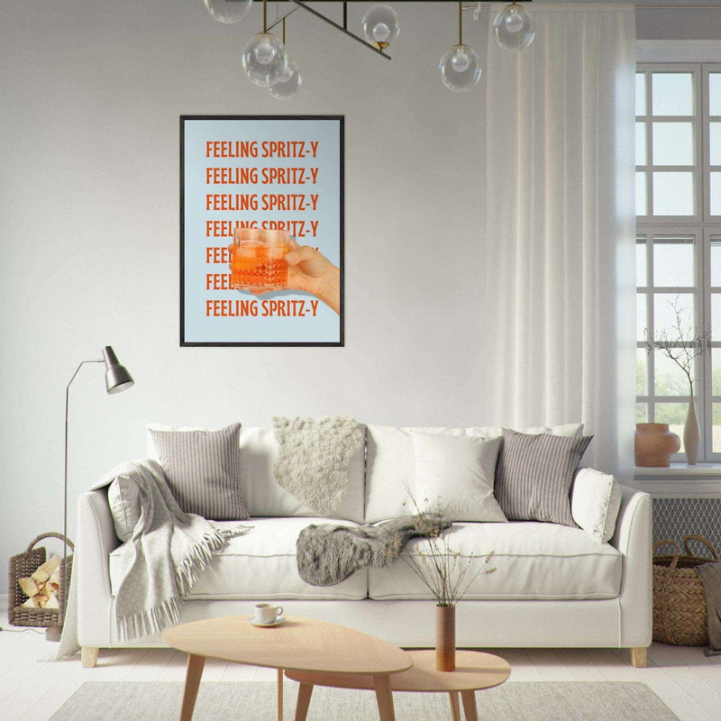 Feeling Spritz-y Fun Bar Quote Wall Art - Vibrantwalls