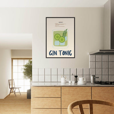 Gin & Tonic - Vibrantwalls