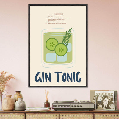 Gin & Tonic - Vibrantwalls