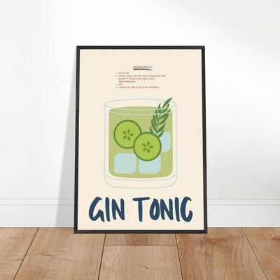 Gin & Tonic - Vibrantwalls