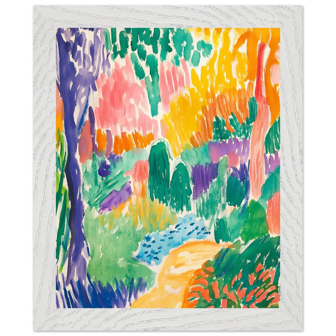Henri Matisse Abstract Garden Scene - Vibrantwalls