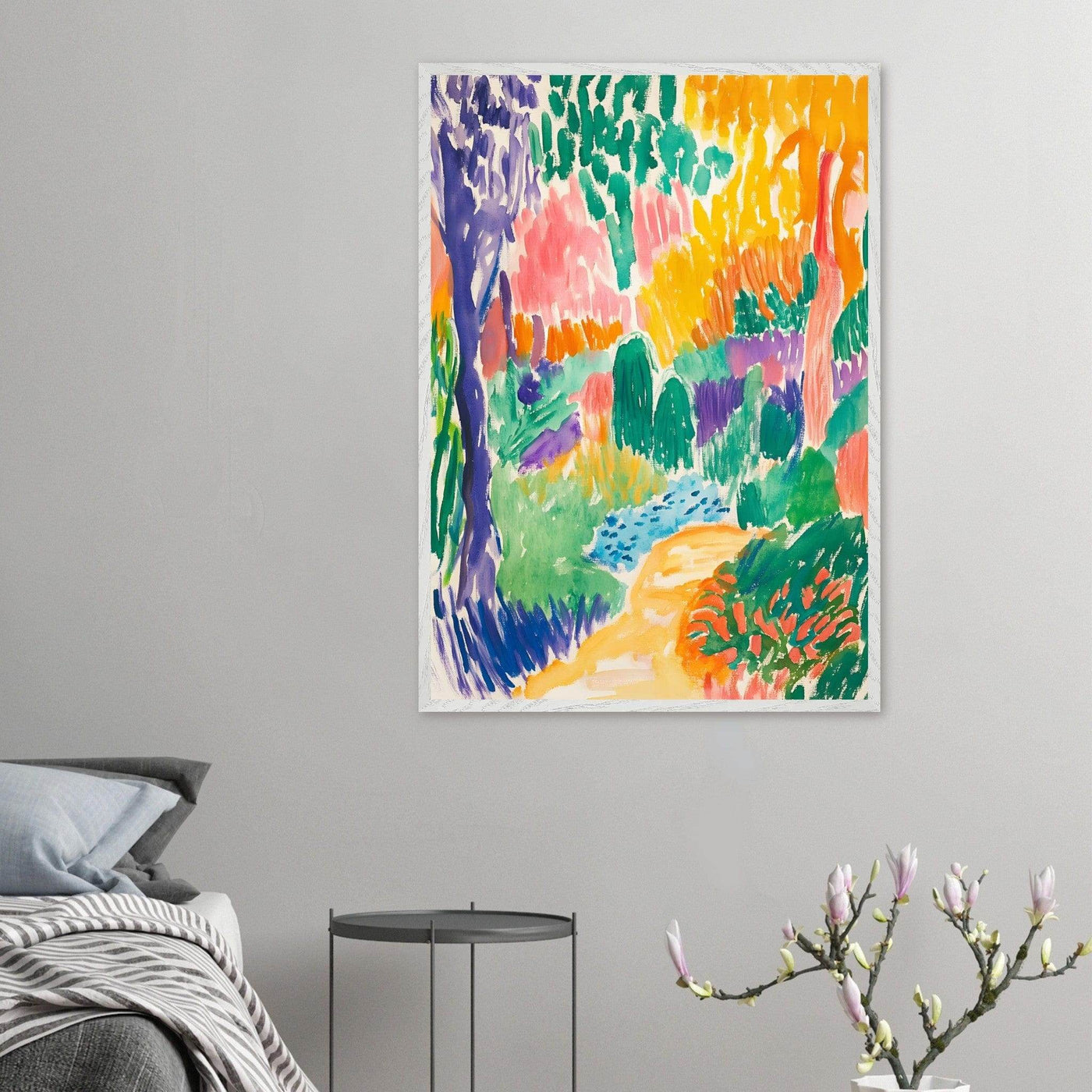 Henri Matisse Abstract Garden Scene - Vibrantwalls