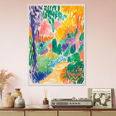 Henri Matisse Abstract Garden Scene - Vibrantwalls