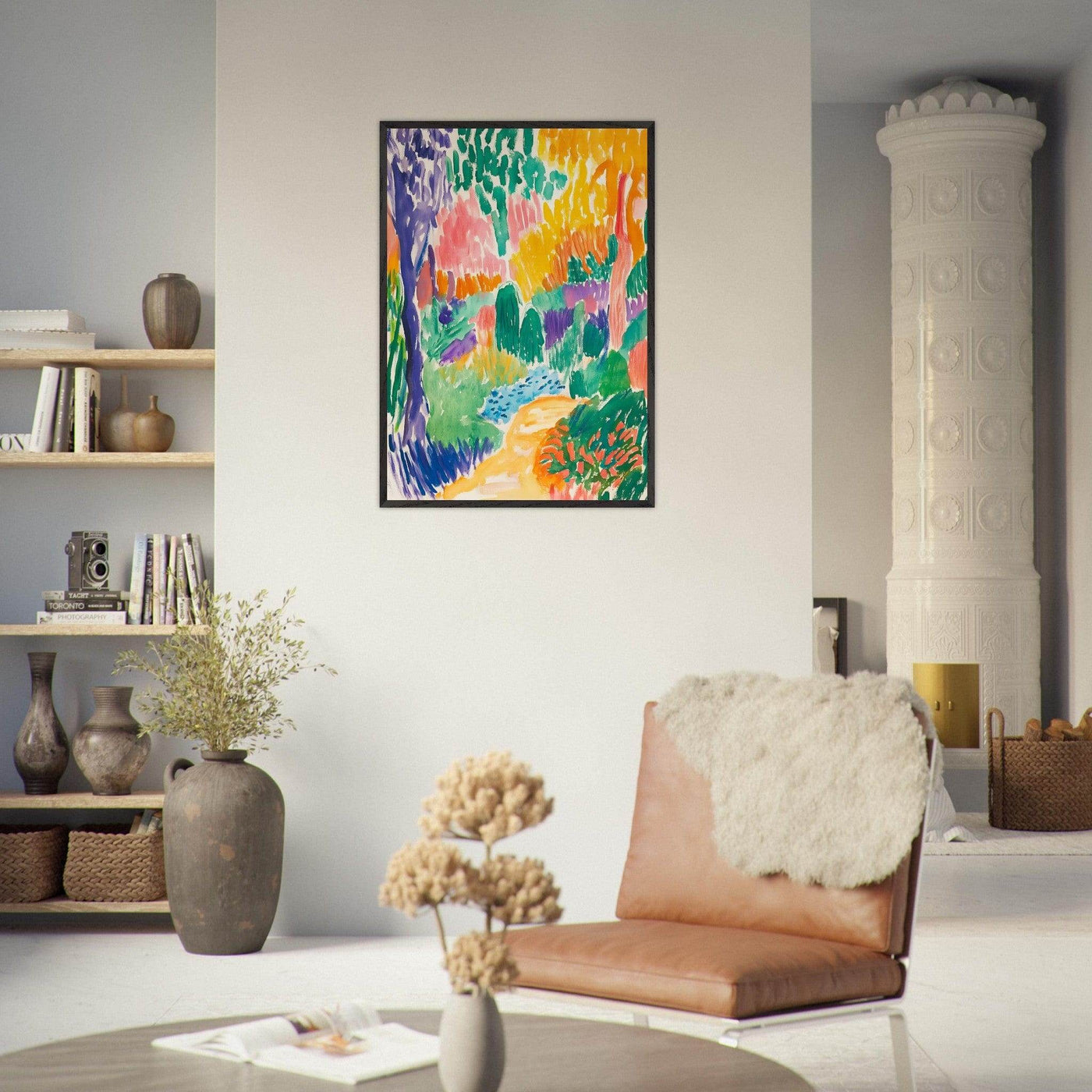 Henri Matisse Abstract Garden Scene - Vibrantwalls