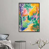 Henri Matisse Abstract Garden Scene - Vibrantwalls