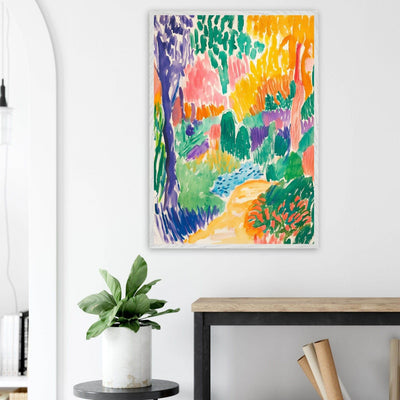 Henri Matisse Abstract Garden Scene - Vibrantwalls