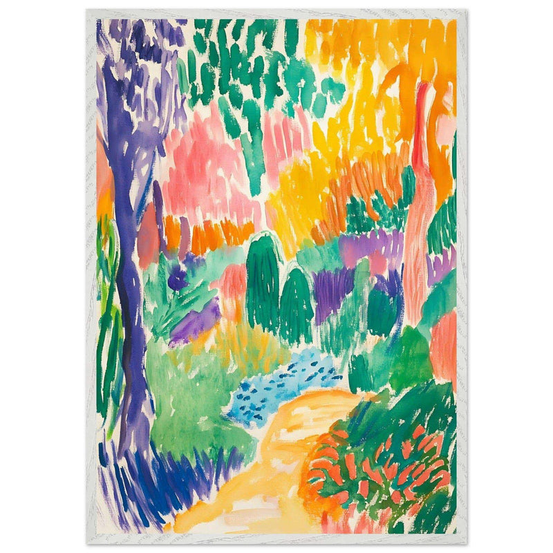 Henri Matisse Abstract Garden Scene - Vibrantwalls