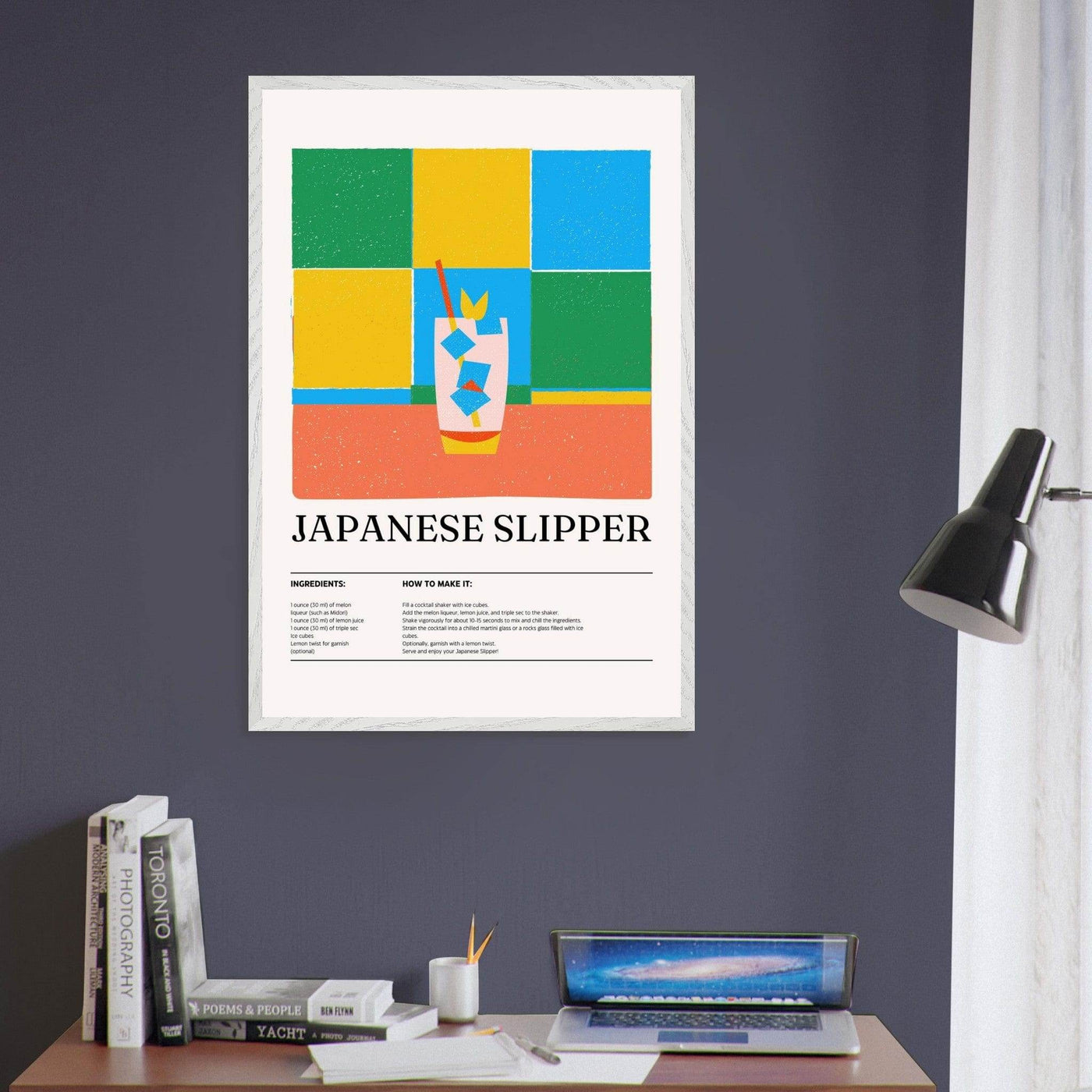 Japanese Slipper Cocktail Recipe - Vibrantwalls