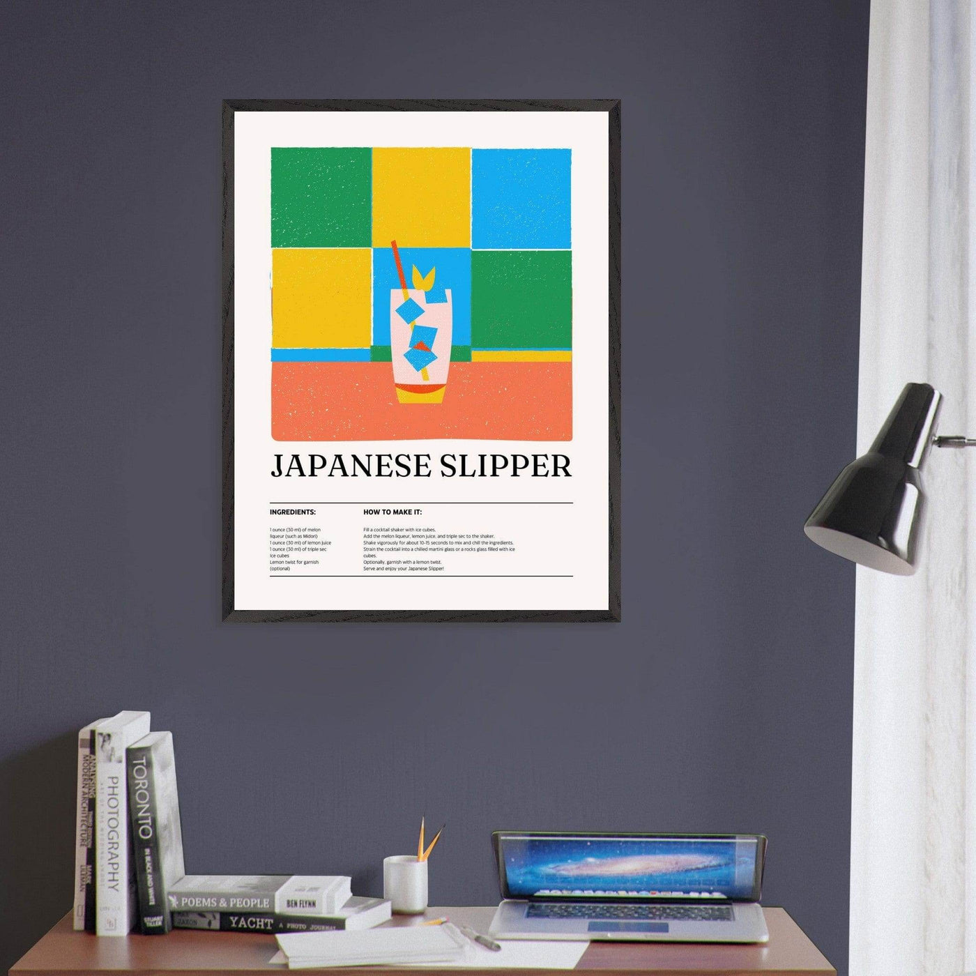 Japanese Slipper Cocktail Recipe - Vibrantwalls