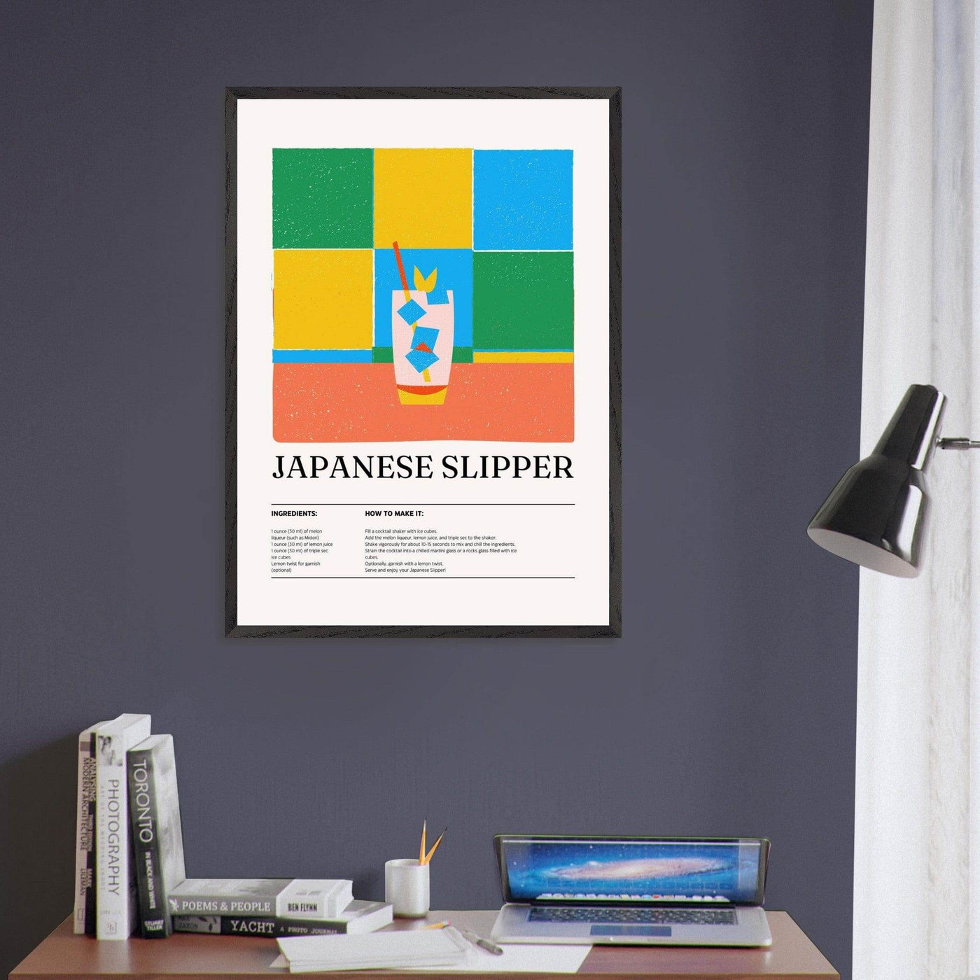 Japanese Slipper Cocktail Recipe - Vibrantwalls