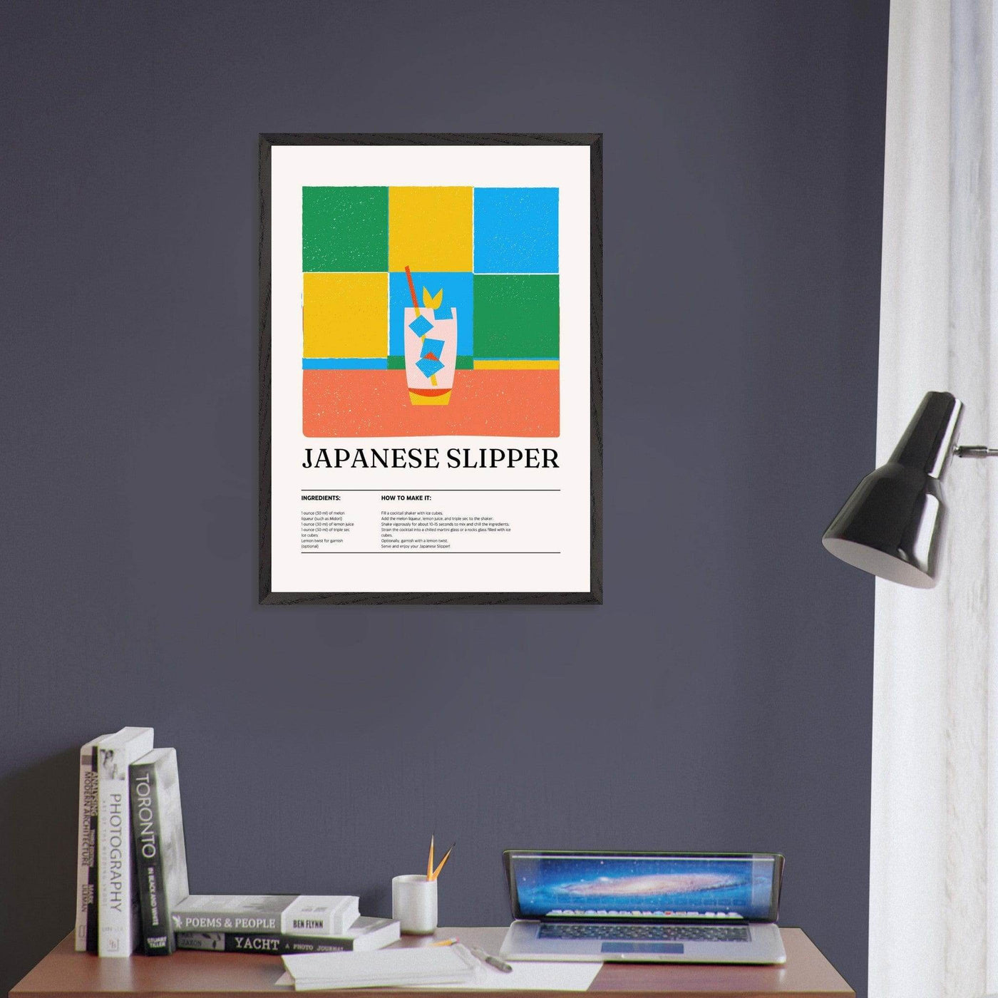 Japanese Slipper Cocktail Recipe - Vibrantwalls