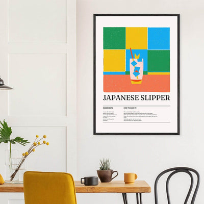 Japanese Slipper Cocktail Recipe - Vibrantwalls
