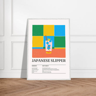 Japanese Slipper Cocktail Recipe - Vibrantwalls
