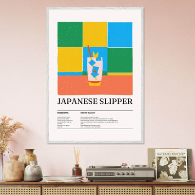 Japanese Slipper Cocktail Recipe - Vibrantwalls