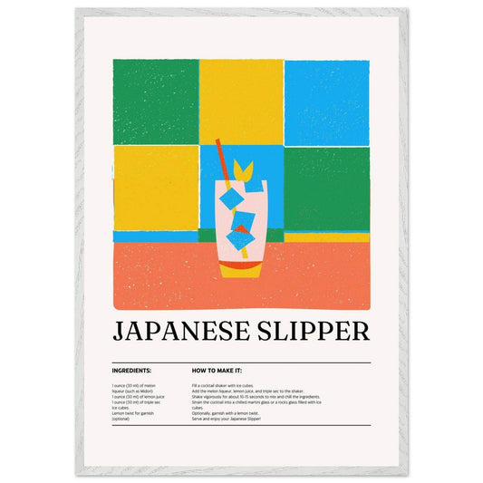 Japanese Slipper Cocktail Recipe - Vibrantwalls