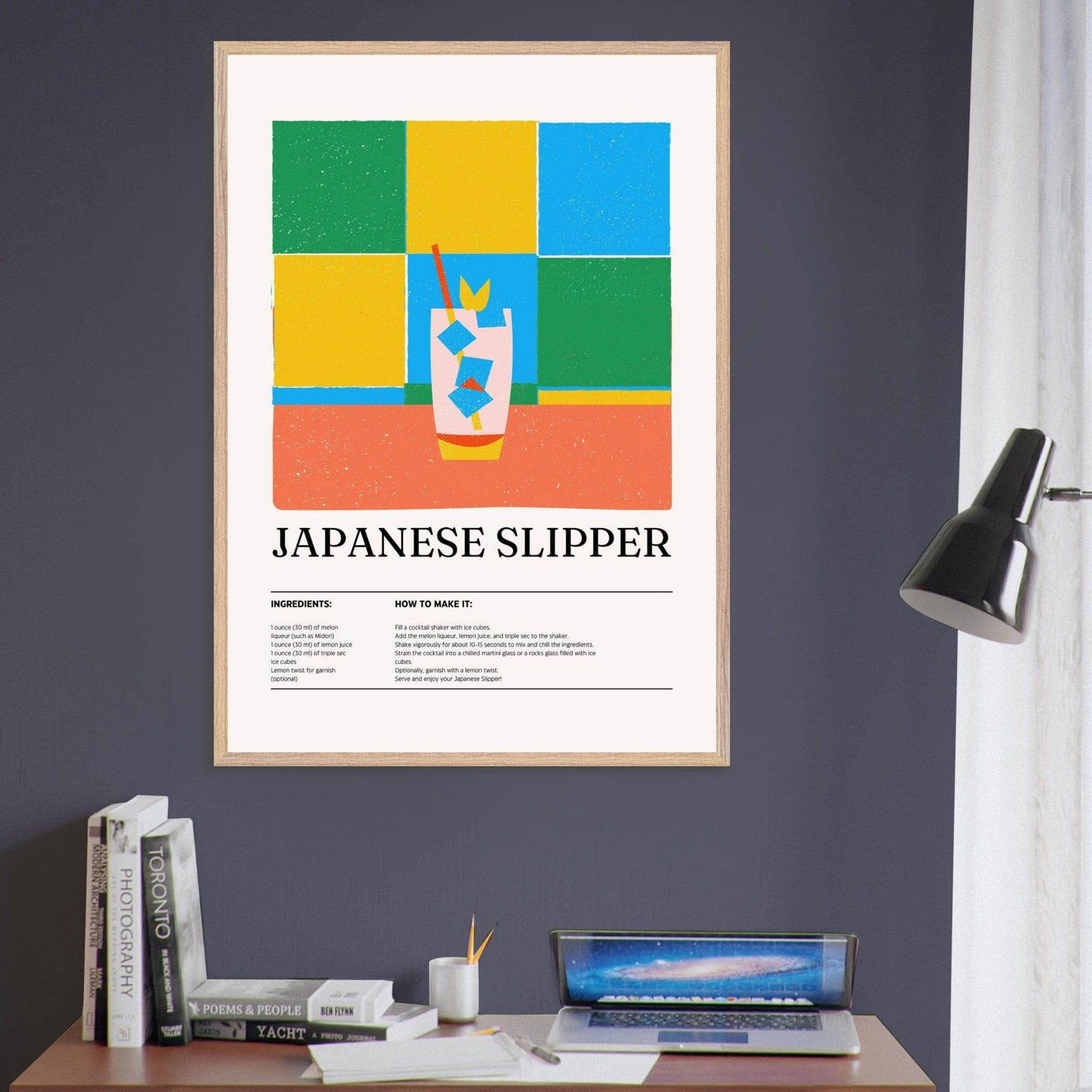 Japanese Slipper Cocktail Recipe - Vibrantwalls