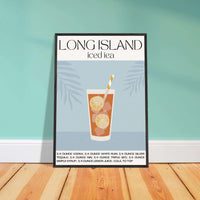 Long Island Iced Tea Poster Wall Art - Vibrantwalls