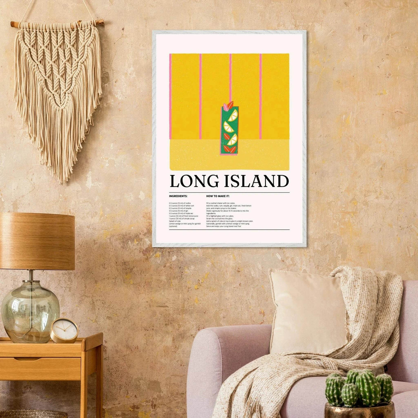 Long Island Iced Tea Recipe Party Drink - Vibrantwalls