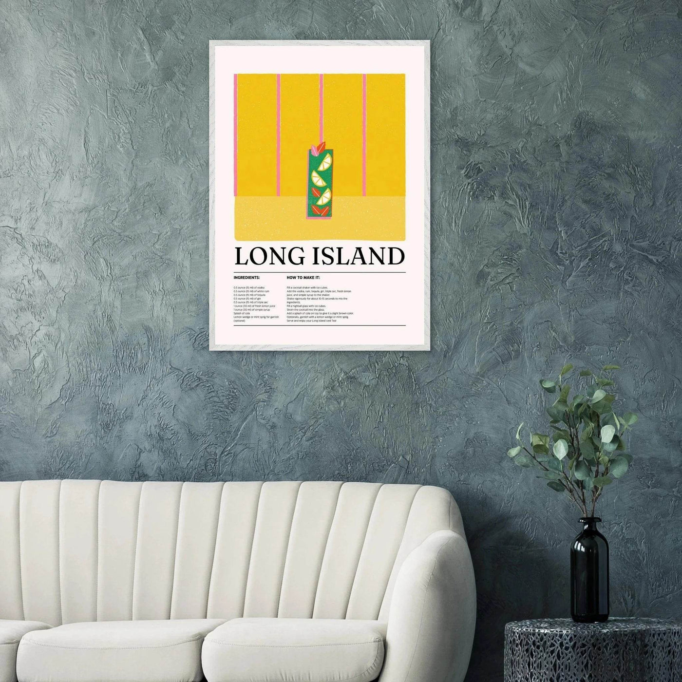 Long Island Iced Tea Recipe Party Drink - Vibrantwalls