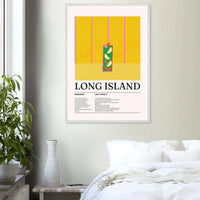 Long Island Tea Party Drink Wall Art - Vibrantwalls