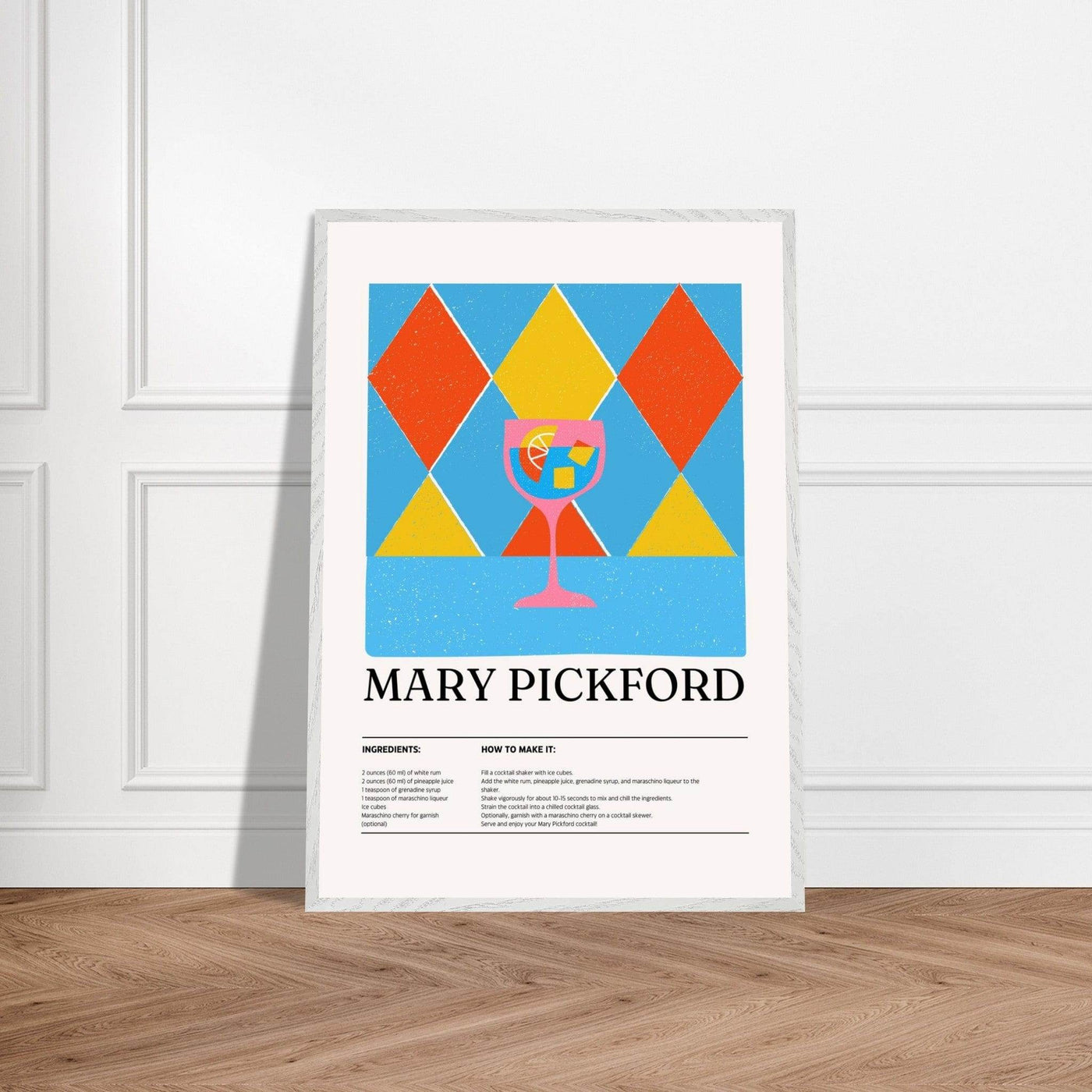 Mary Pickford Cocktail Recipe - Vibrantwalls