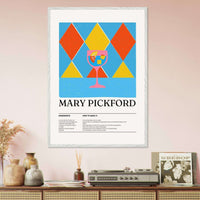Mary Pickford Cocktail Recipe Wall Art - Vibrantwalls