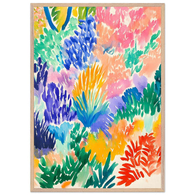 Matisse-Abstract Floral - Vibrantwalls