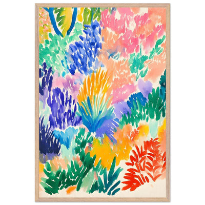 Matisse-Abstract Floral - Vibrantwalls