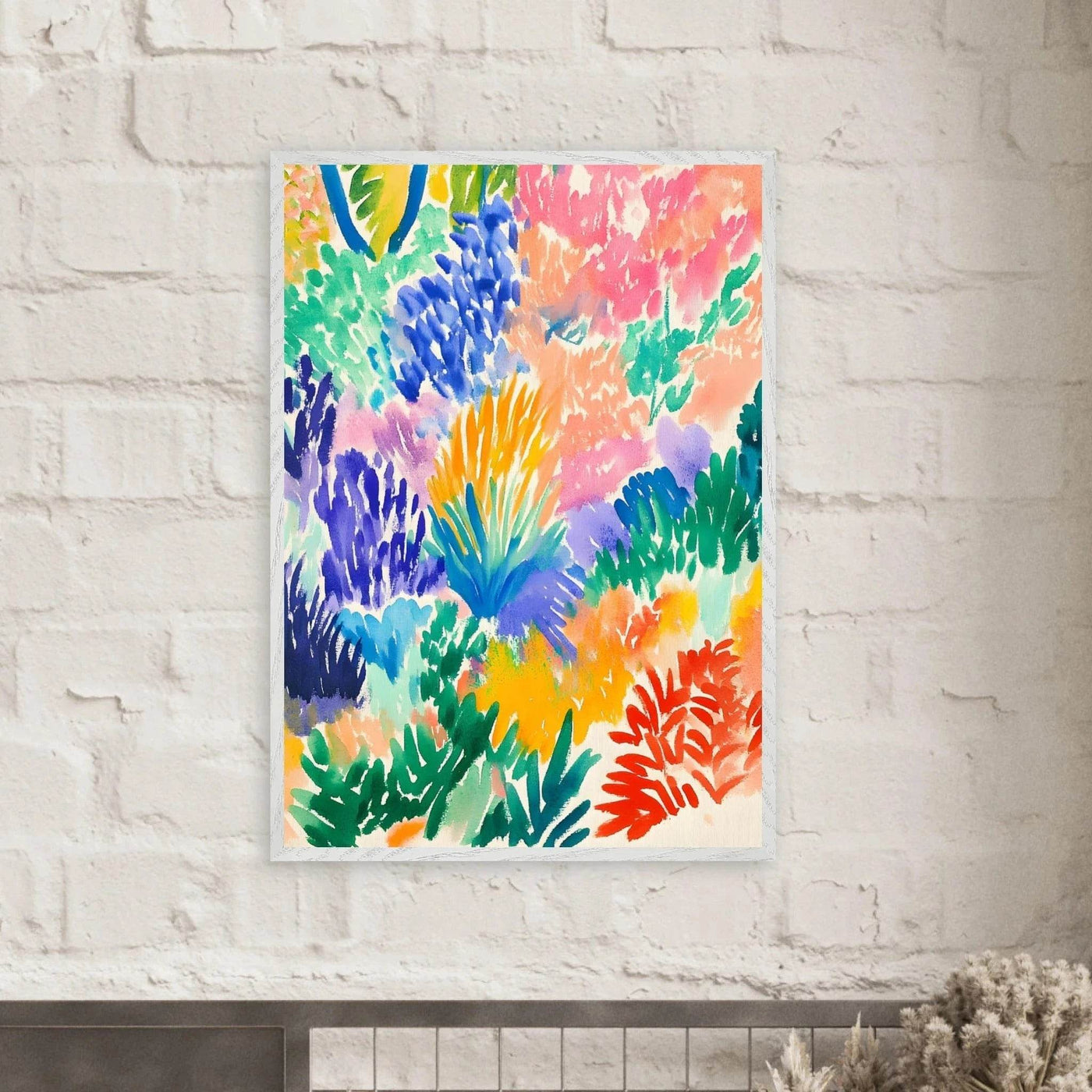 Matisse-Abstract Floral - Vibrantwalls