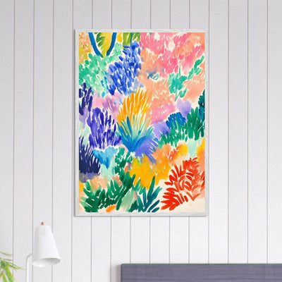 Matisse-Abstract Floral - Vibrantwalls