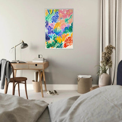 Matisse-Abstract Floral - Vibrantwalls