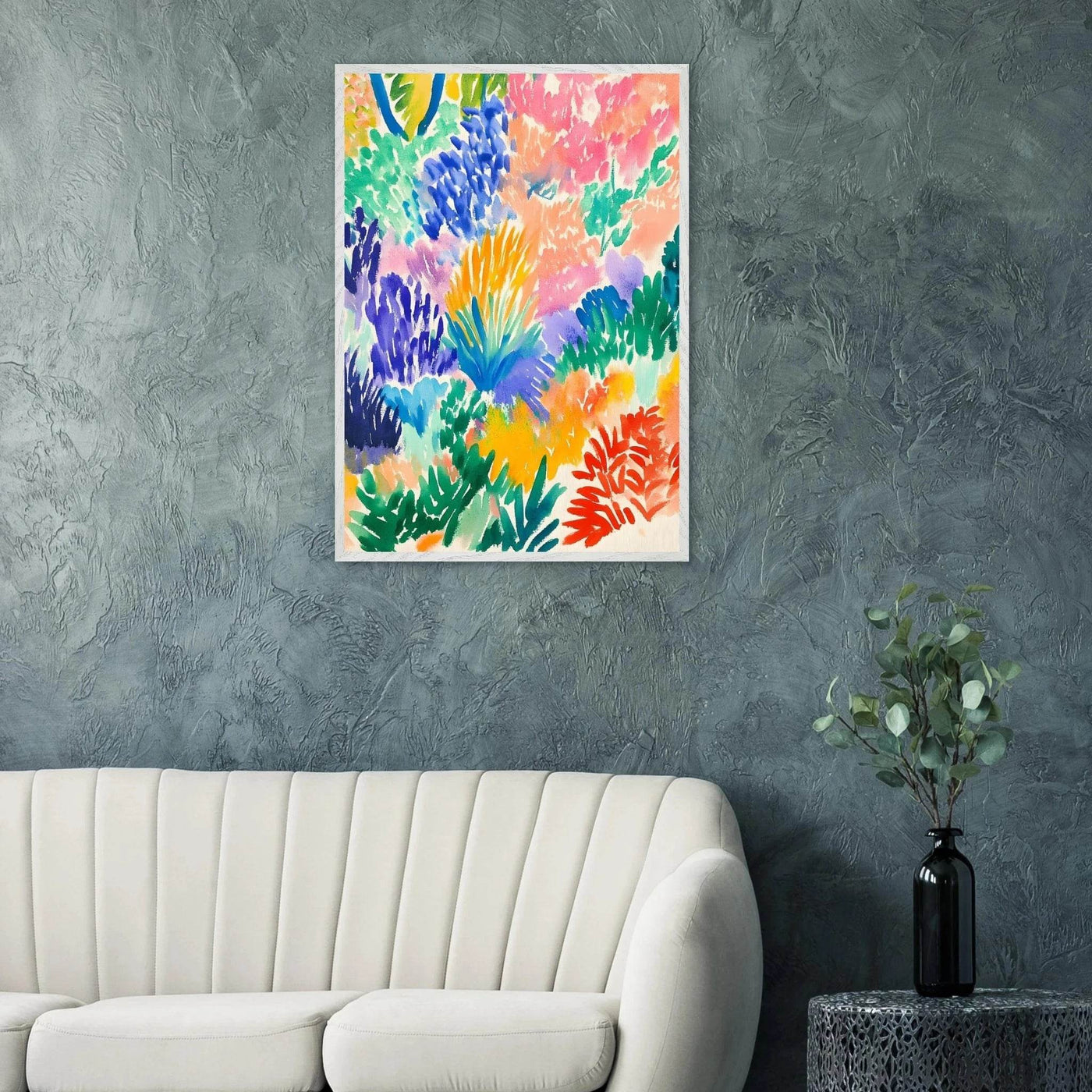 Matisse-Abstract Floral - Vibrantwalls