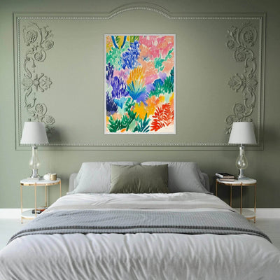 Matisse-Abstract Floral - Vibrantwalls