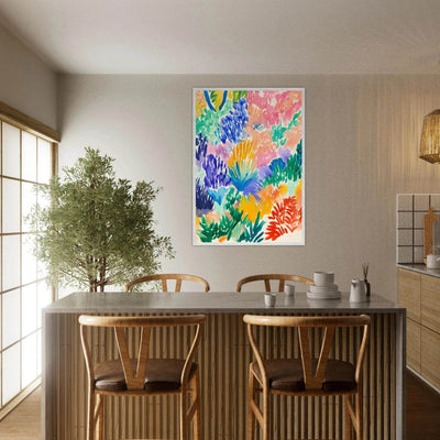 Matisse-Abstract Floral - Vibrantwalls