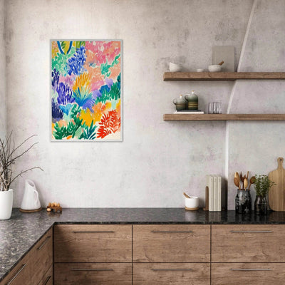 Matisse-Abstract Floral - Vibrantwalls