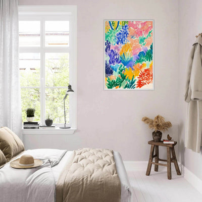 Matisse-Abstract Floral - Vibrantwalls