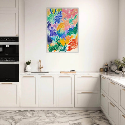 Matisse-Abstract Floral - Vibrantwalls